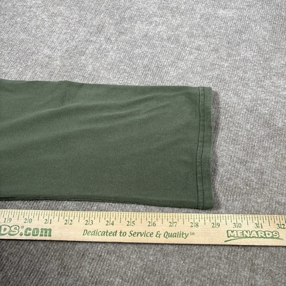 Vintage 90s Russell Pants Mens S Olive Green Knit Lightweight Blalnk Made In USA - Picture 8 of 9